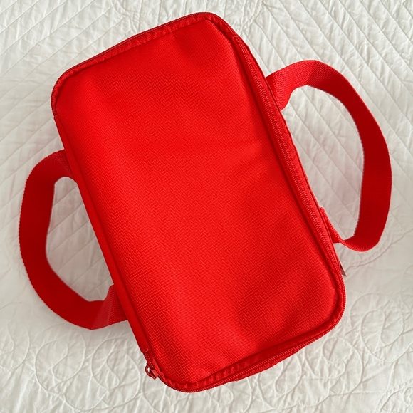 NWT Trader Joe's Mini Insulated Bag RED - Picture 3 of 10